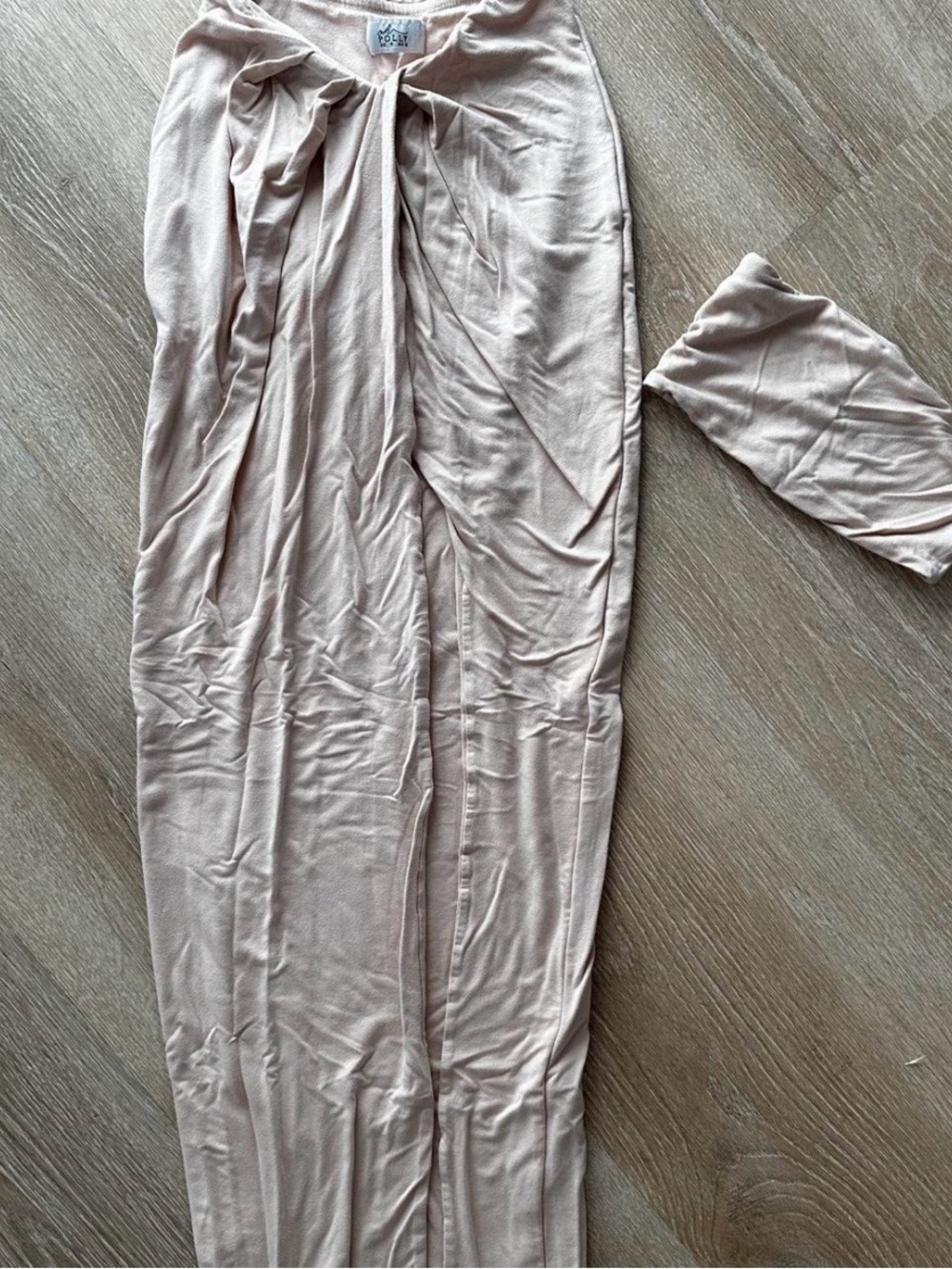 Oh Polly Blush Pink Two-Piece Skirt Set - Picture 3 of 5